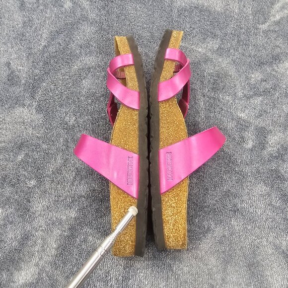 Birkenstock Mayari Sandals Womens 8 Magenta Haze Toe Loop Leather - Picture 8 of 15